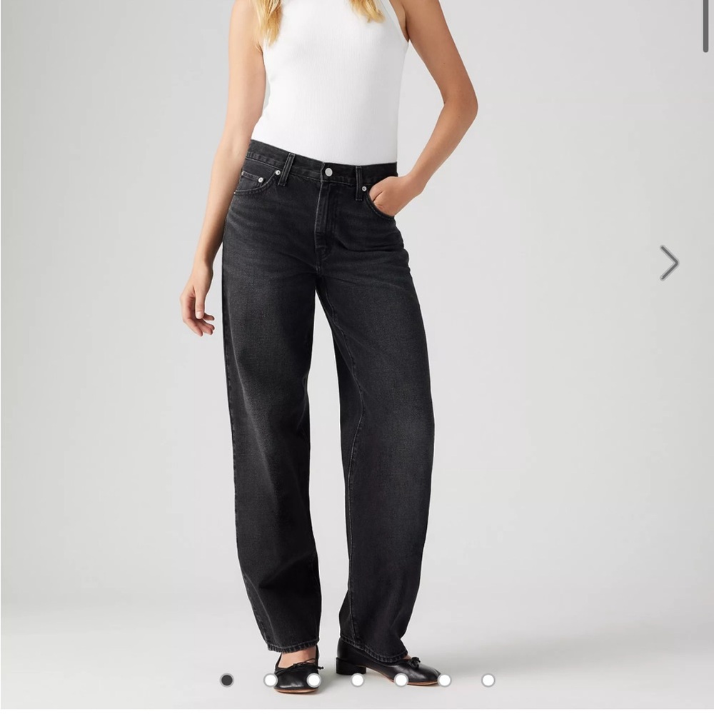 Levi's Black Dad Jean